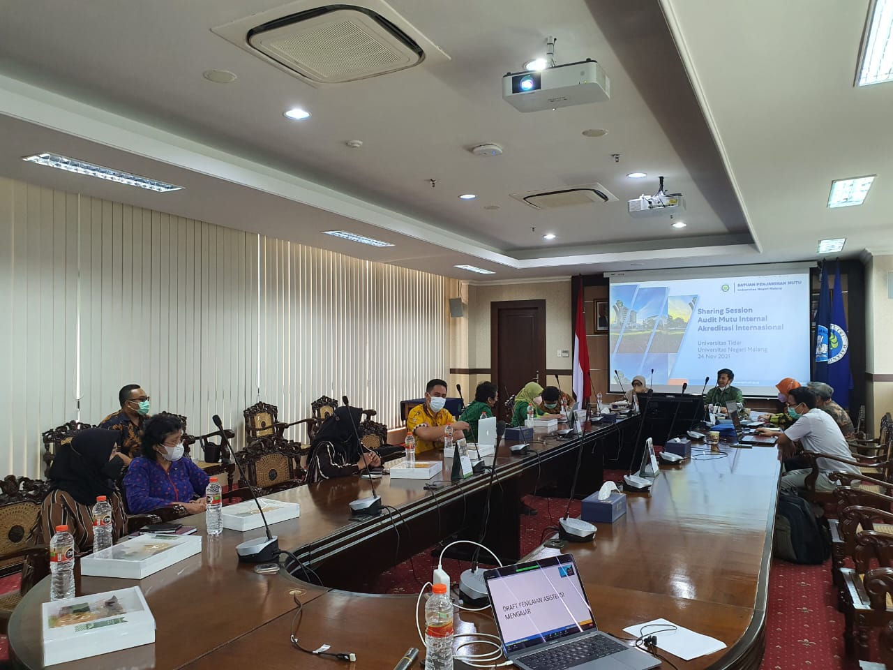 UM SIAPKAN VIDEO SARPRAS TERBARU JELANG PERSIAPAN VISITASI AQAS KLASTER ARTS