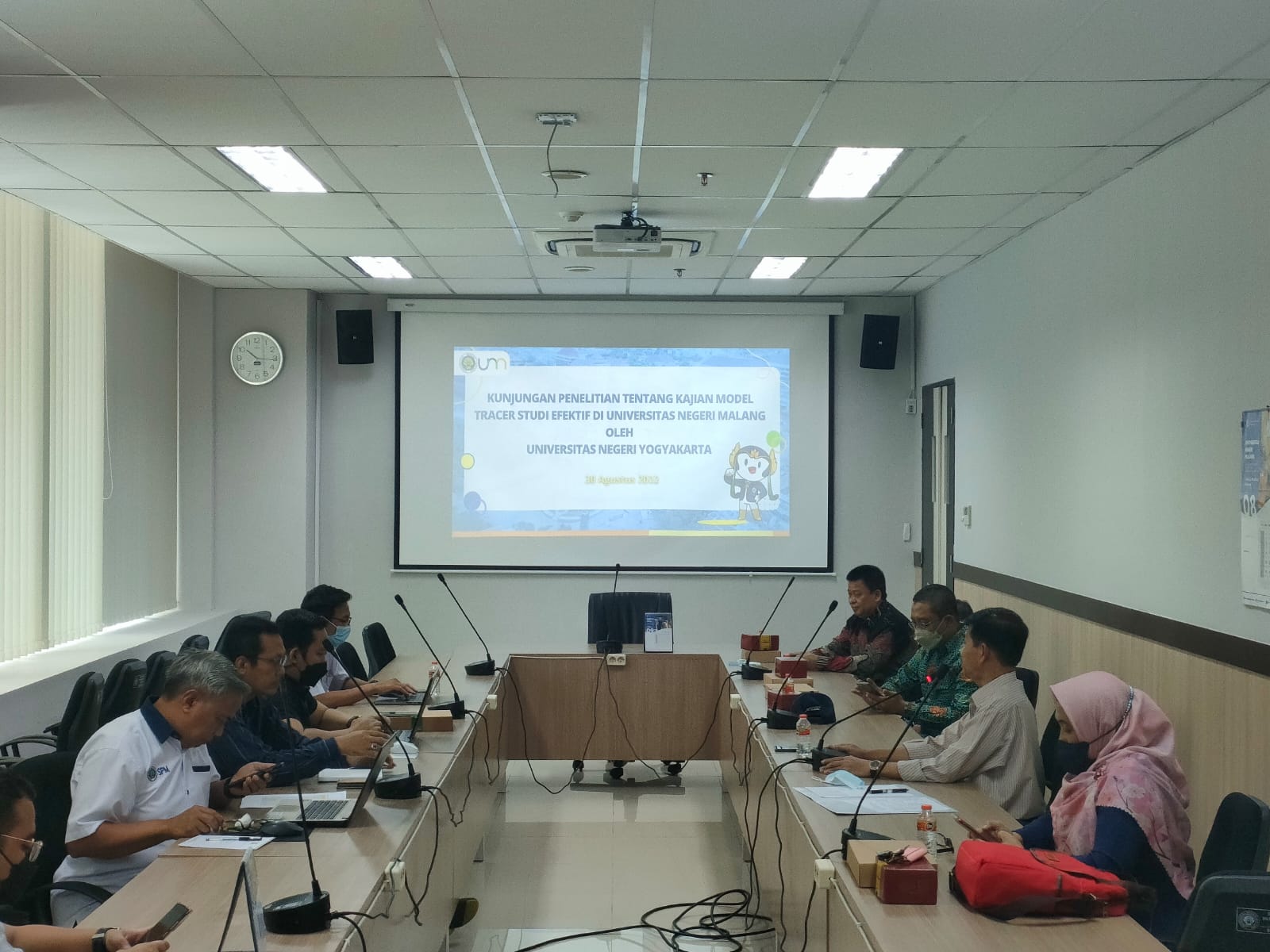 UNY Kunjungi UM terkait dengan Tracer Studi Efektif